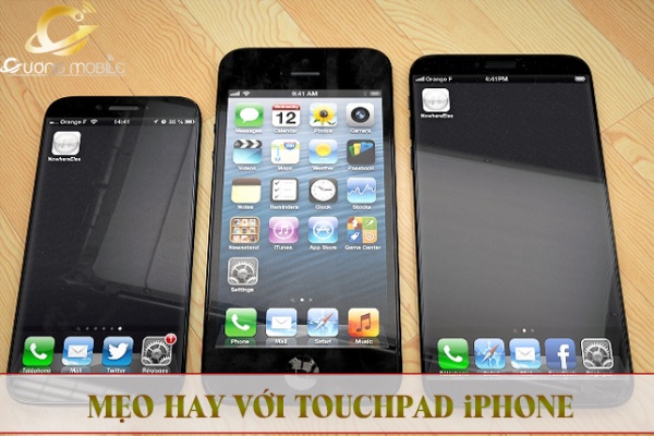 Mẹo dùng bàn phím TOUCHPAD trên iPhone